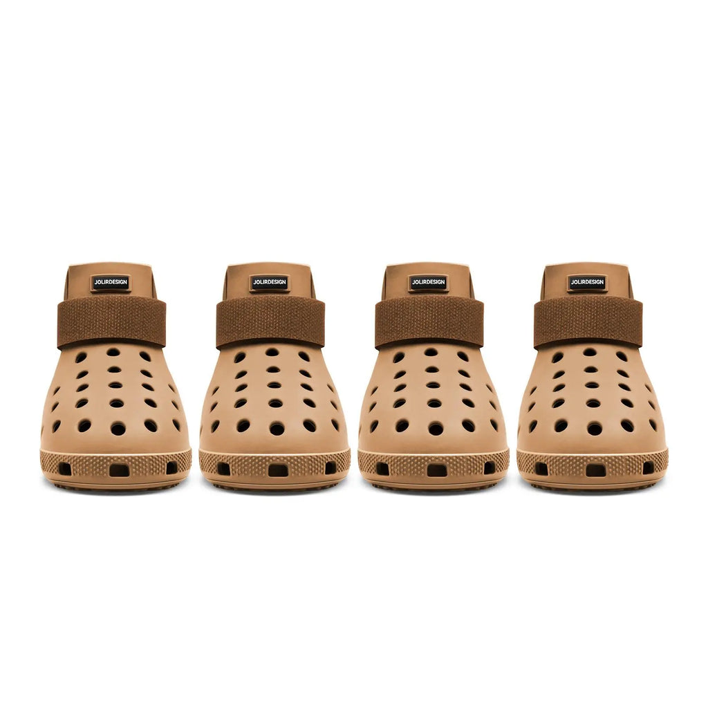 Dog Shoes for Hot Pavement - Dog Shoe for Small & Medium & Large Dogs, Dog Boots Paw Protectors, Easy on & Off, Non-Slip, Waterproof, Easy-Clean Dog Booties for Beach and Snow