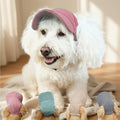 Velvet Pet Baseball Hat, Outdoor UV Protection, Suitable for Small Medium Large Pets
