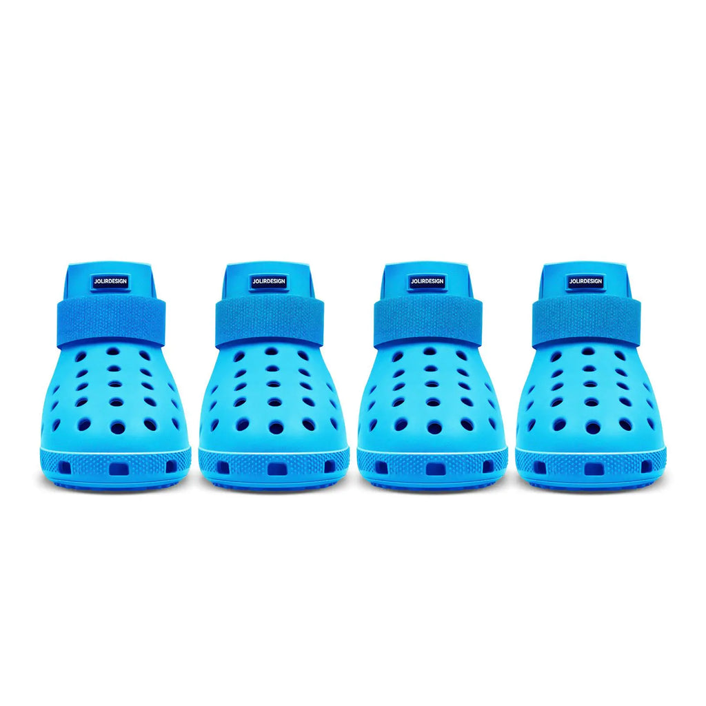Dog Shoes for Hot Pavement - Dog Shoe for Small & Medium & Large Dogs, Dog Boots Paw Protectors, Easy on & Off, Non-Slip, Waterproof, Easy-Clean Dog Booties for Beach and Snow