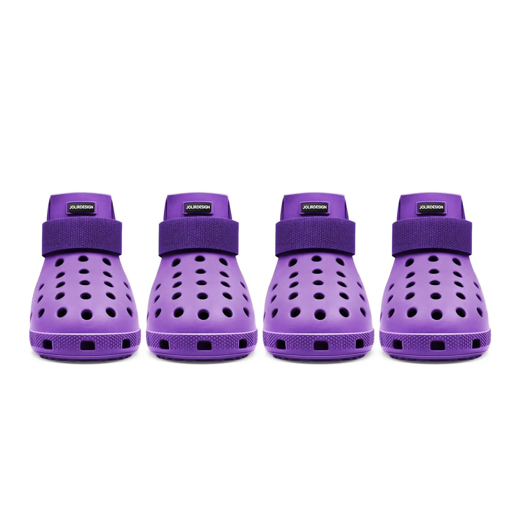 Dog Shoes for Hot Pavement - Dog Shoe for Small & Medium & Large Dogs, Dog Boots Paw Protectors, Easy on & Off, Non-Slip, Waterproof, Easy-Clean Dog Booties for Beach and Snow