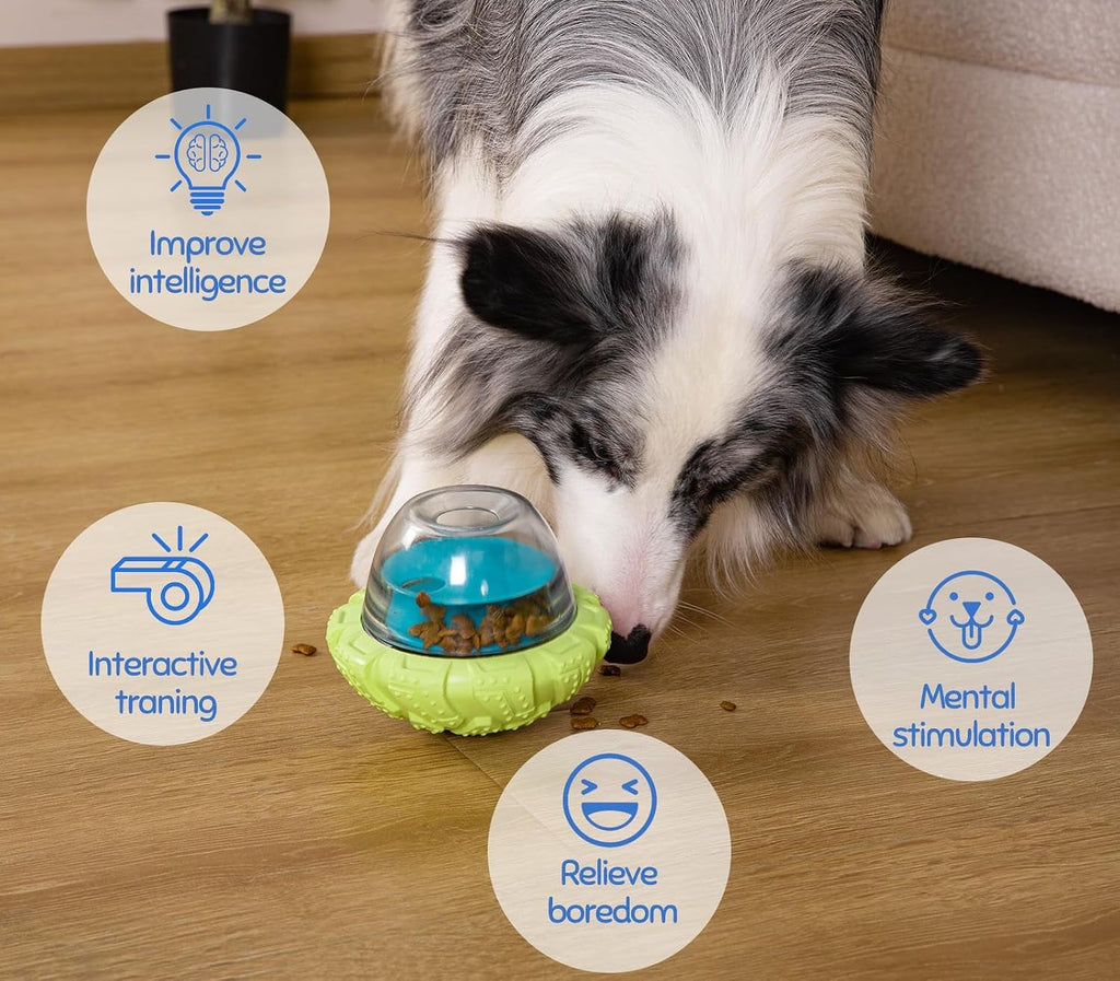 Interactive Dog Puzzle Toy for Smart, Dog Enrichment Toys to Keep Them Busy, Cognitive Dogs Toy to Stimulate Their Brain, Dog'S Treat Dispensing Toys with Slow Feeder, Durable and Easy to Clean