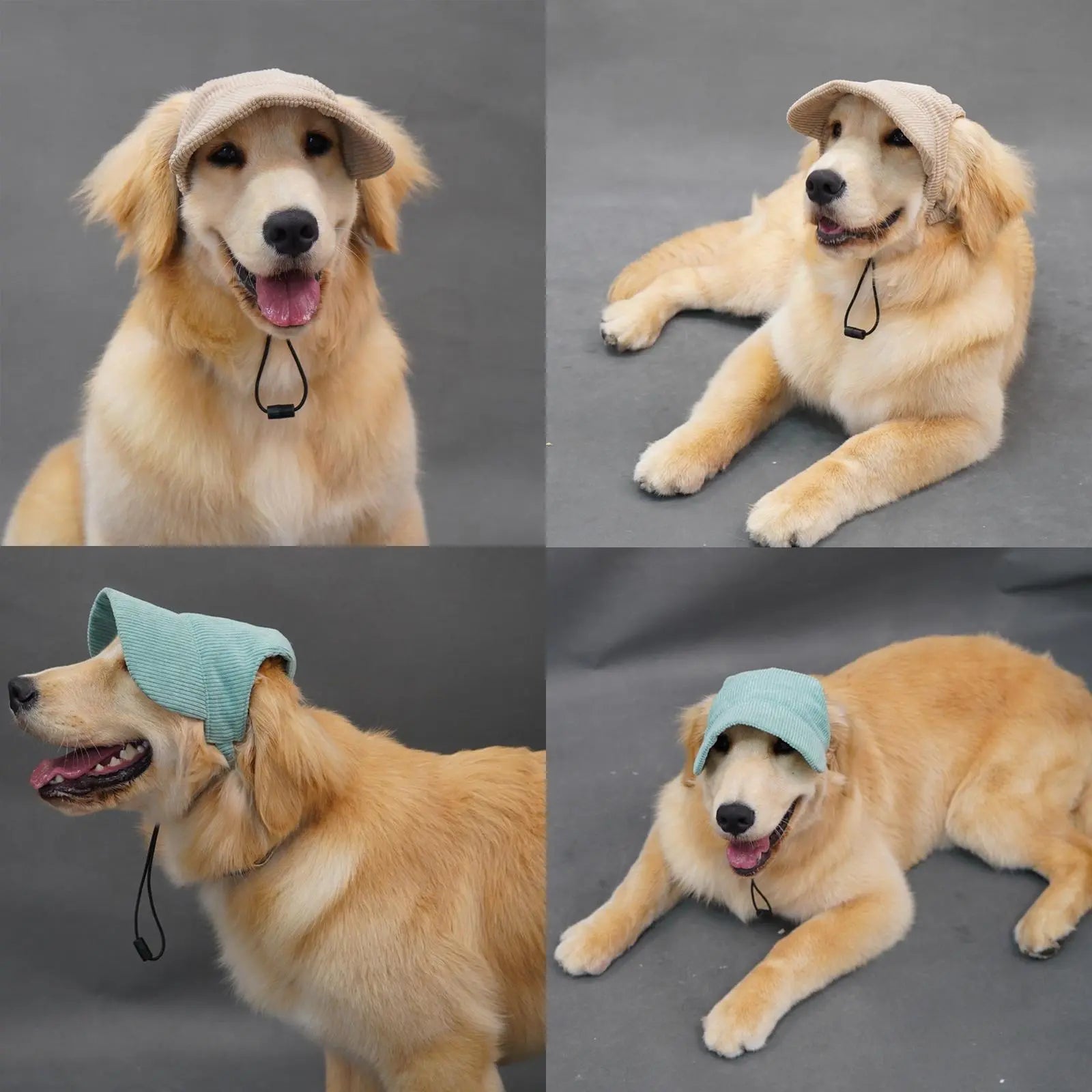 Velvet Pet Baseball Hat, Outdoor UV Protection, Suitable for Small Medium Large Pets