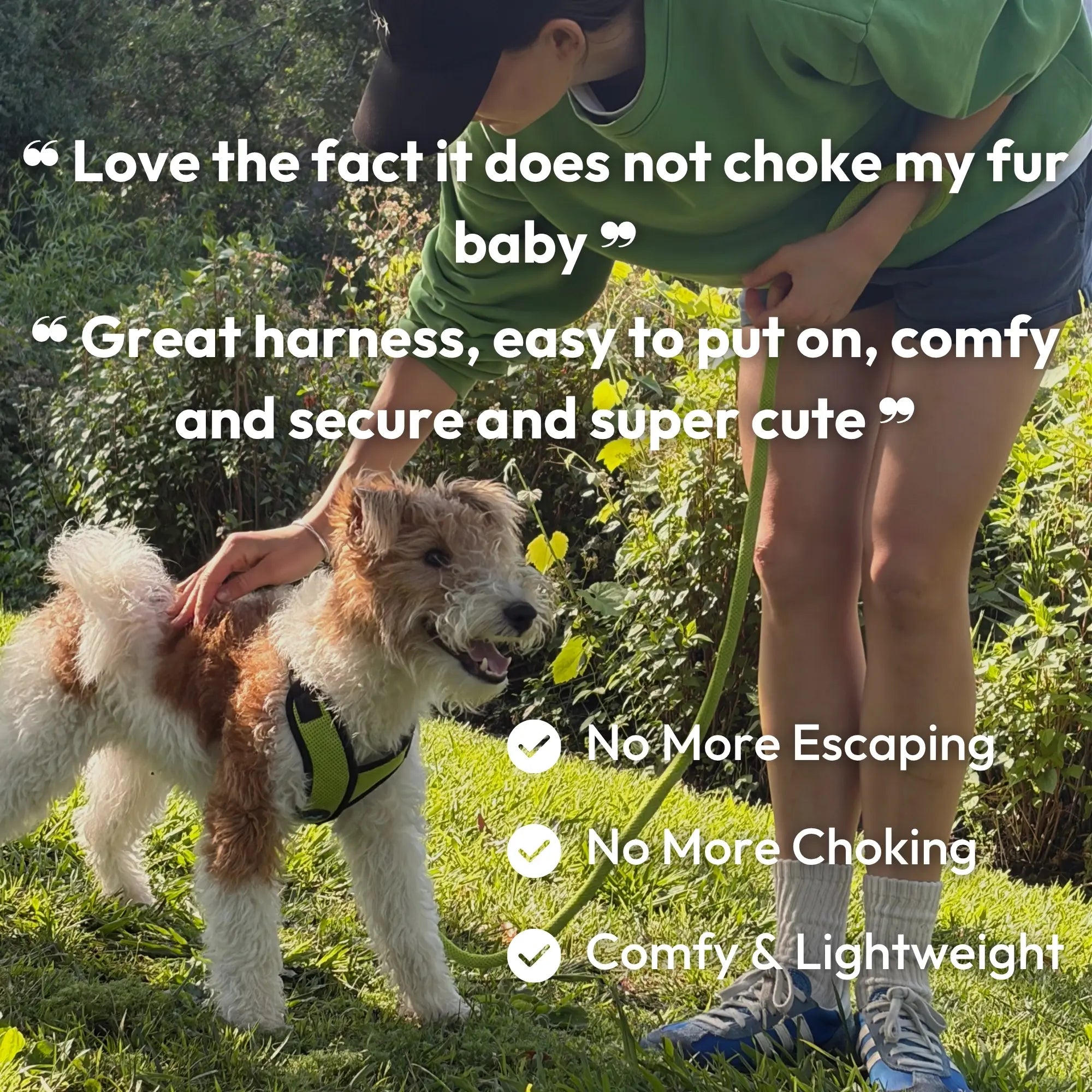 Gooby: Comfort X Step-In Lite Dog Harness | Best No-Escape & Choke-Free Step-In Harness for Toy Breeds, Small & Medium Dogs | Ultra-Lightweight | Breathable Mesh | Quick-Dry | Machine Washable