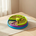 Slow Feeder Dog Bowl – 3-Level Puzzle Feeder for Large, Medium & Small Dogs | Spinning Lick Bowl for Liquid Treats, Peanut Butter & Wet Food | Bpa-Free Dog Enrichment Bowl