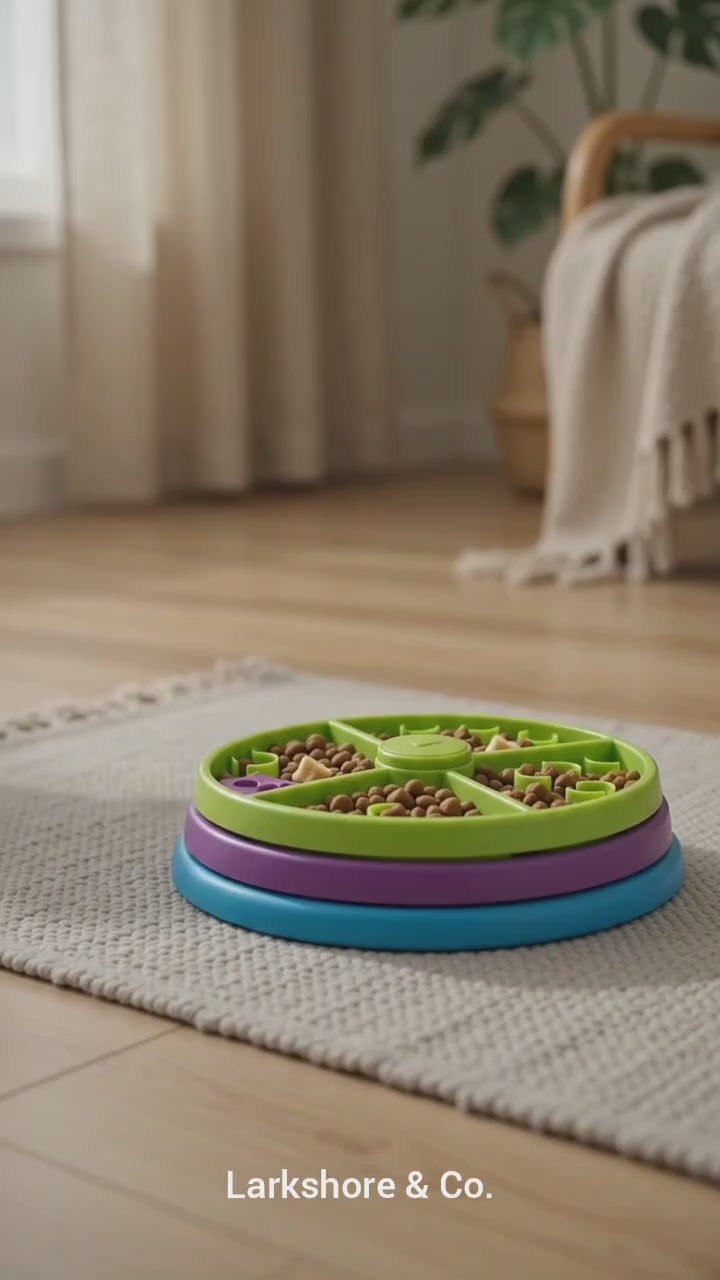 3-Level Puzzle Feeder Bowl
